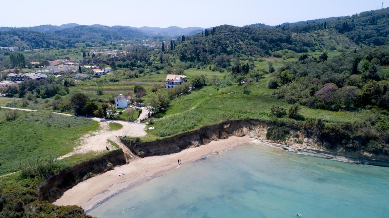 Villa Spyridoula Studios On The Beach Сидарион Экстерьер фото
